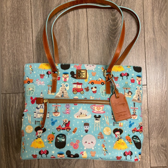 Dooney & Bourke Bags Dooney Bourke Jerrod Maruyama Disney Walk In The Park Tote Bag Poshmark